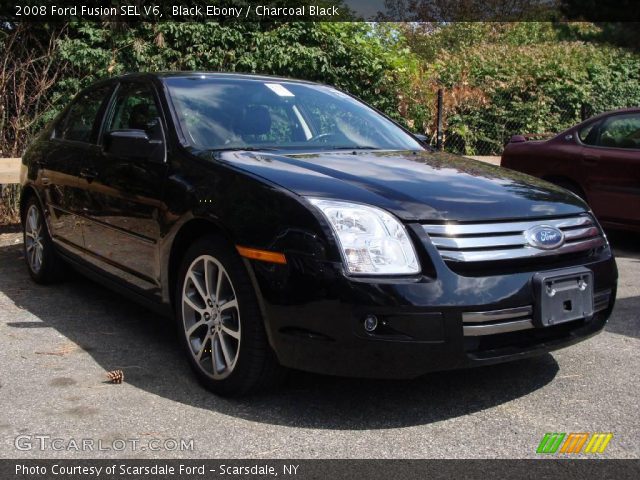 2008 Ford Fusion SEL V6 in Black Ebony