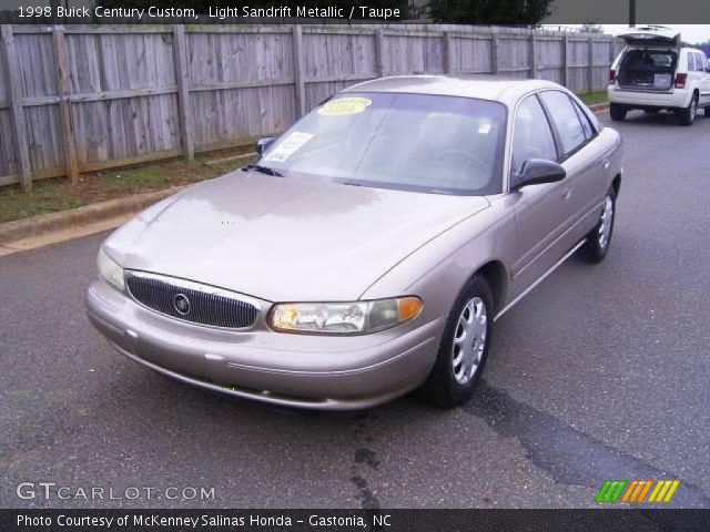 1998 Buick Century Custom in Light Sandrift Metallic