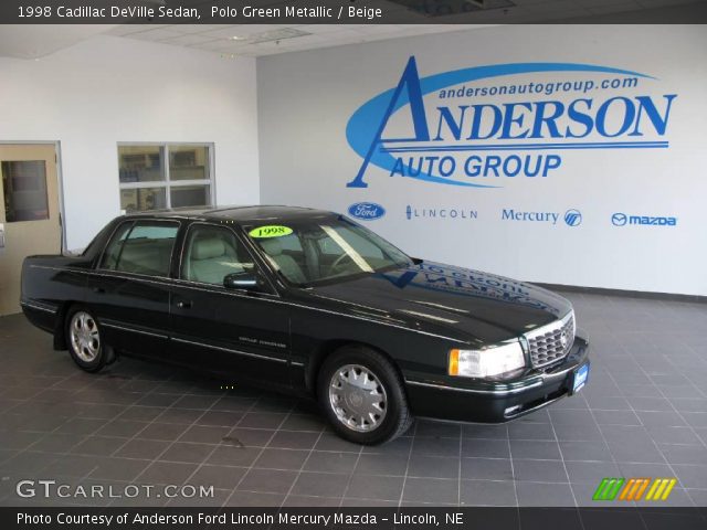 1998 Cadillac DeVille Sedan in Polo Green Metallic