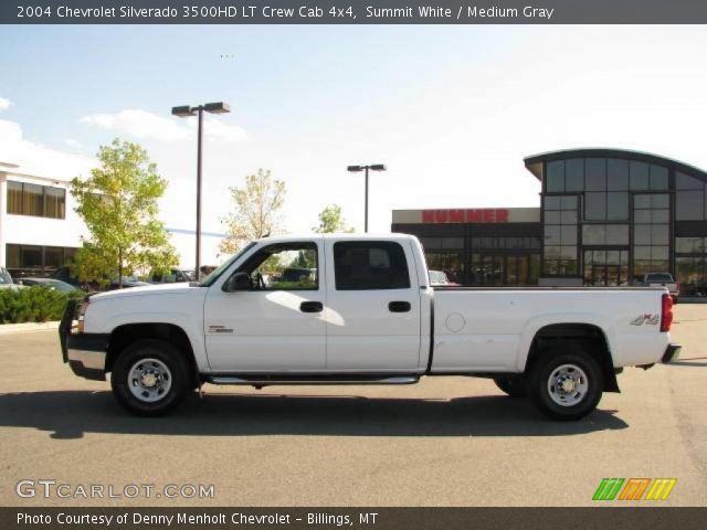 2004 Chevrolet Silverado 3500HD LT Crew Cab 4x4 in Summit White