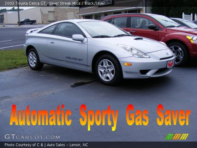 2003 Toyota Celica GT in Silver Streak Mica