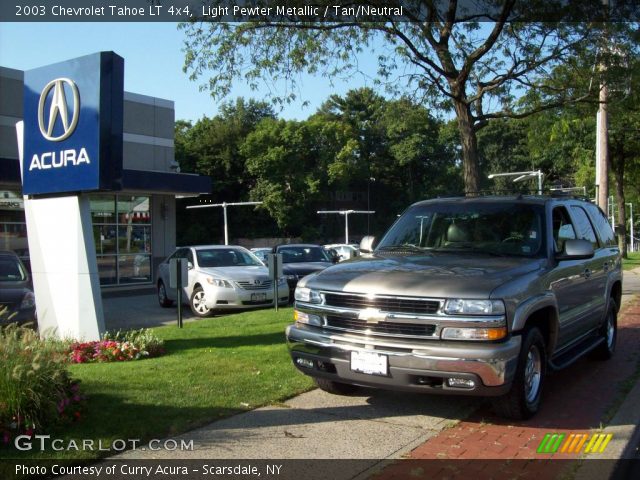 2003 Chevrolet Tahoe LT 4x4 in Light Pewter Metallic