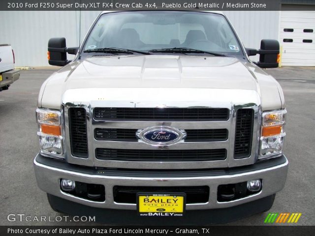 2010 Ford F250 Super Duty XLT FX4 Crew Cab 4x4 in Pueblo Gold Metallic