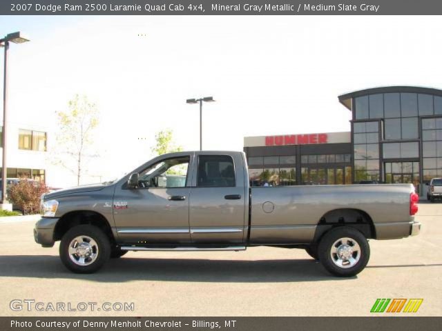 2007 Dodge Ram 2500 Laramie Quad Cab 4x4 in Mineral Gray Metallic