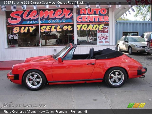 1985 Porsche 911 Carrera Cabriolet in Guards Red