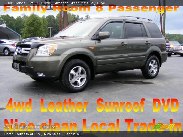 2006 Honda Pilot EX-L 4WD in Amazon Green Metallic