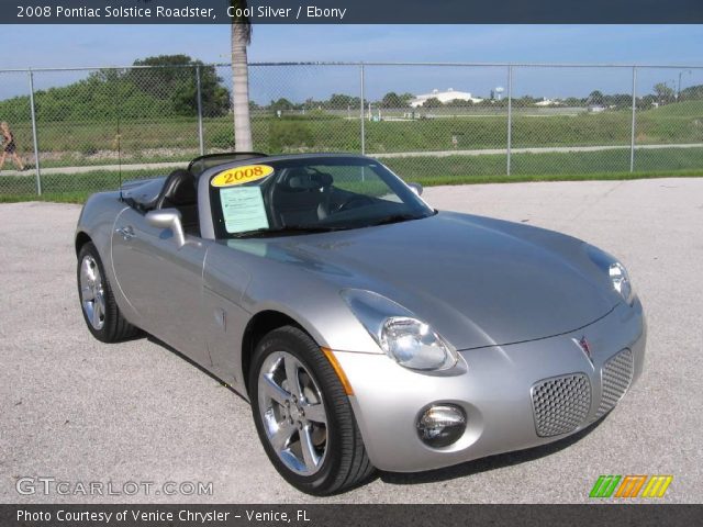 2008 Pontiac Solstice Roadster in Cool Silver