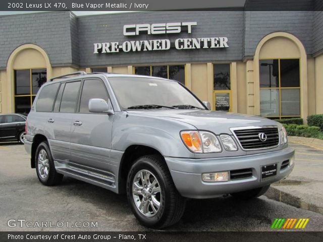 2002 Lexus LX 470 in Blue Vapor Metallic