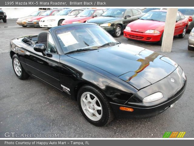 1995 Mazda MX-5 Miata Roadster in Brilliant Black