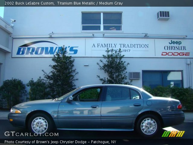 2002 Buick LeSabre Custom in Titanium Blue Metallic