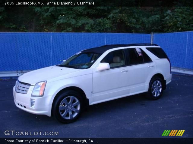 2006 Cadillac SRX V6 in White Diamond