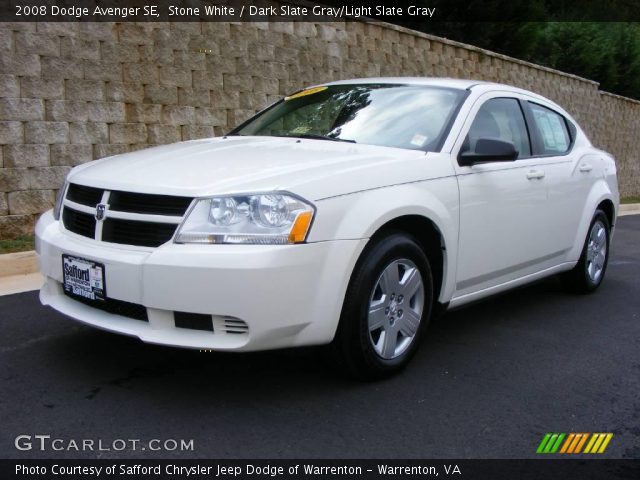 2008 Dodge Avenger SE in Stone White