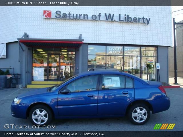 2006 Saturn ION 2 Sedan in Laser Blue