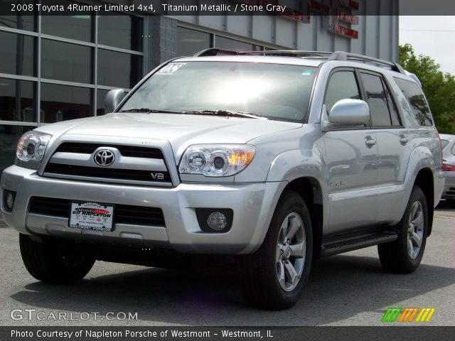 2008 Toyota 4Runner Limited 4x4 in Titanium Metallic