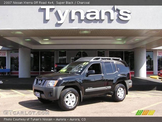 2007 Nissan Xterra Off Road 4x4 in Super Black