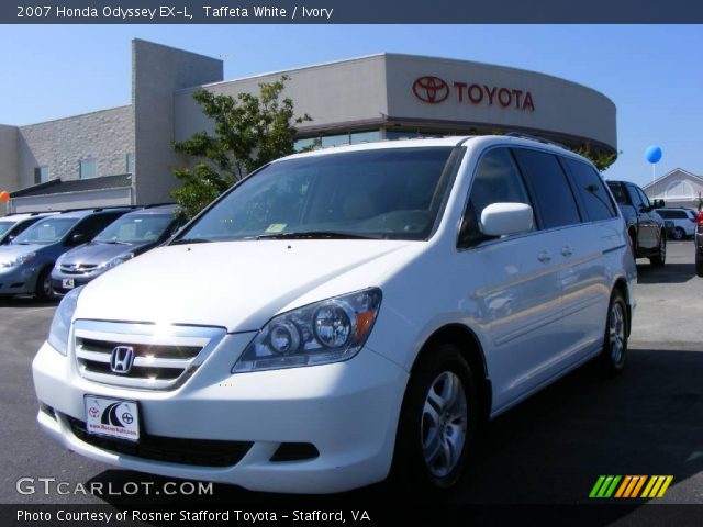 2007 Honda Odyssey EX-L in Taffeta White