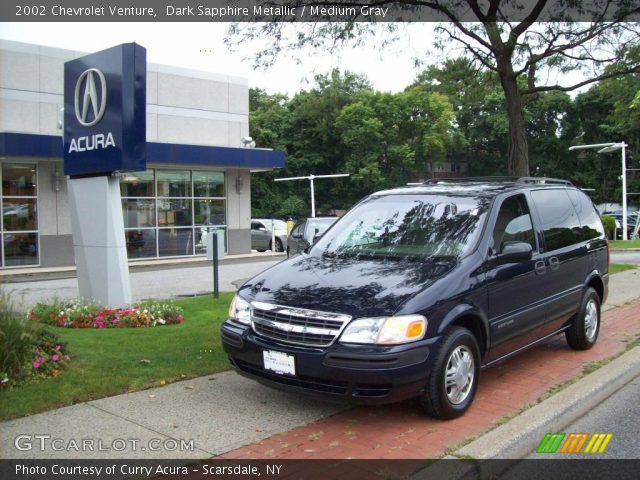 2002 Chevrolet Venture  in Dark Sapphire Metallic