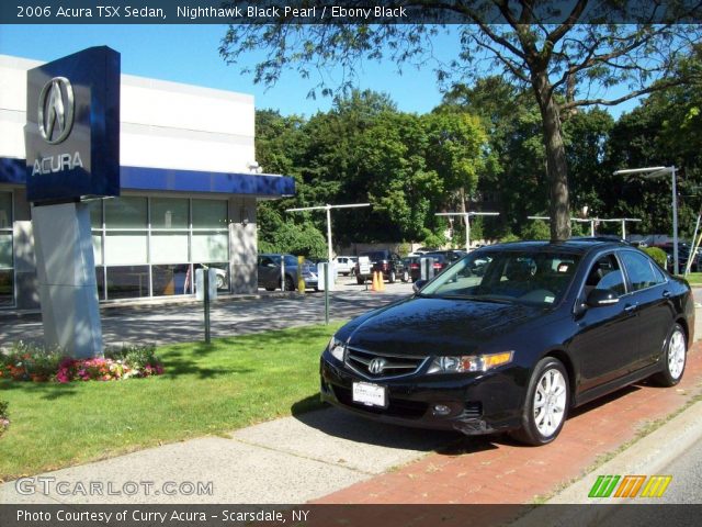 2006 Acura TSX Sedan in Nighthawk Black Pearl