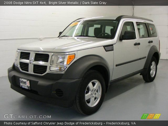 2008 Dodge Nitro SXT 4x4 in Bright Silver Metallic