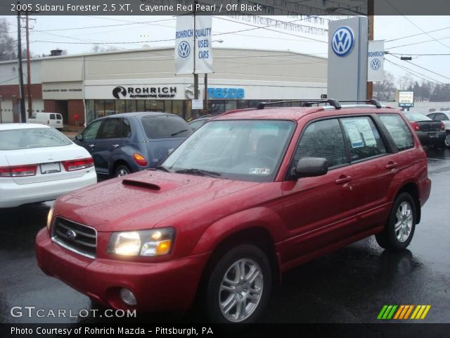 2005 Subaru Forester 2.5 XT in Cayenne Red Pearl