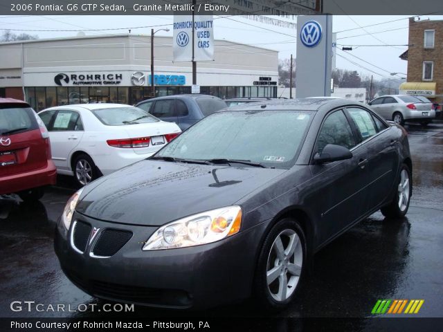 2006 Pontiac G6 GTP Sedan in Granite Metallic