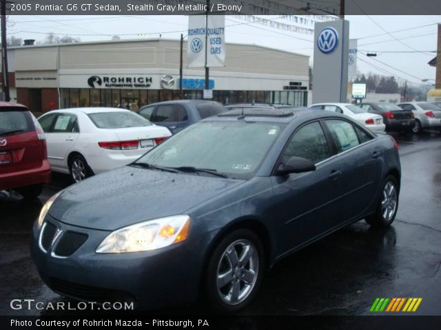 2005 Pontiac G6 GT Sedan in Stealth Gray Metallic