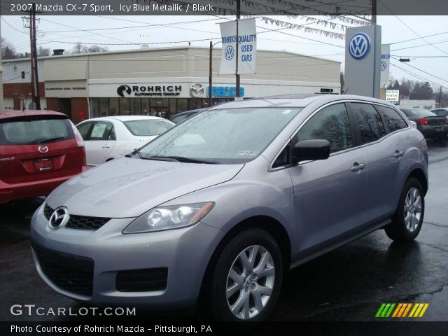 2007 Mazda CX-7 Sport in Icy Blue Metallic
