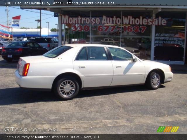 2003 Cadillac DeVille DHS in White Diamond