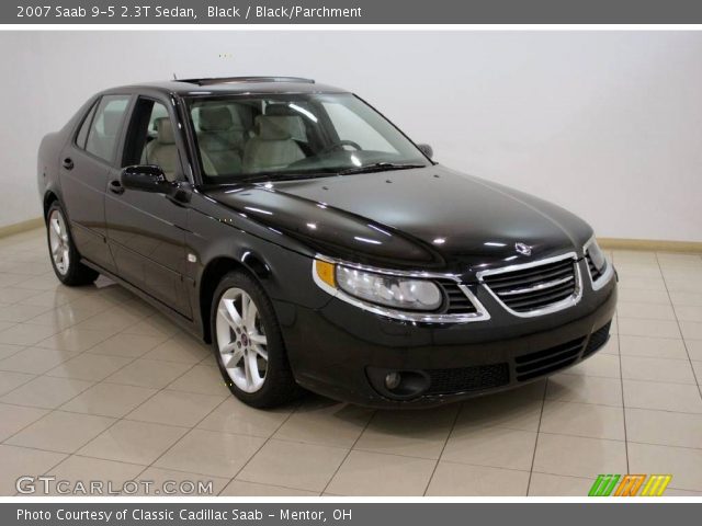 2007 Saab 9-5 2.3T Sedan in Black