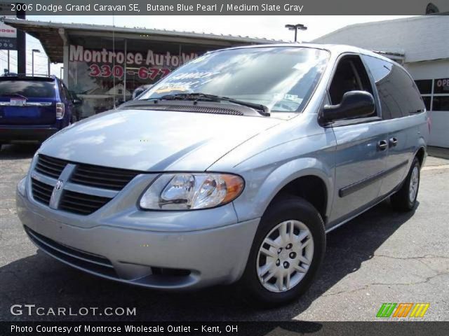 2006 Dodge Grand Caravan SE in Butane Blue Pearl