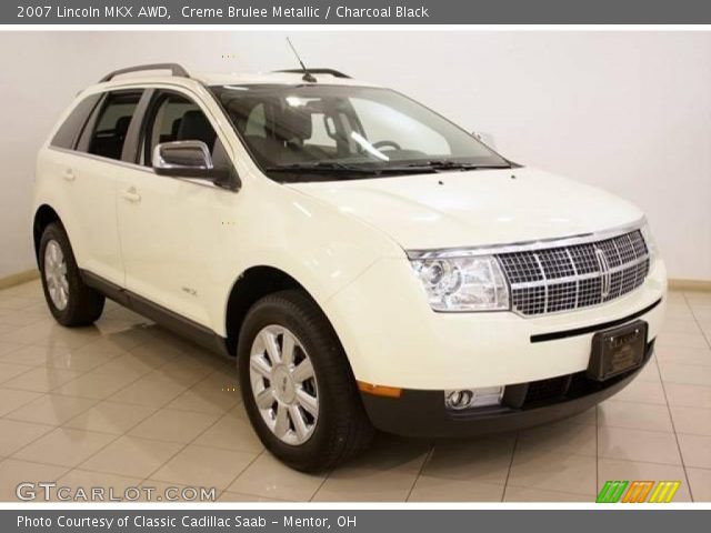 2007 Lincoln MKX AWD in Creme Brulee Metallic