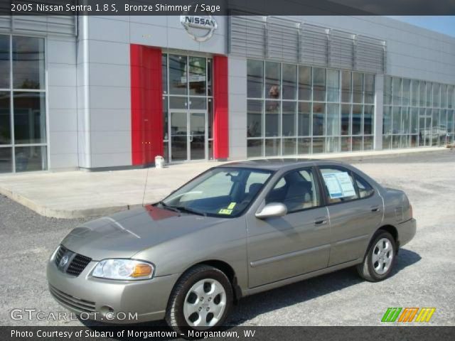 2005 Nissan Sentra 1.8 S in Bronze Shimmer