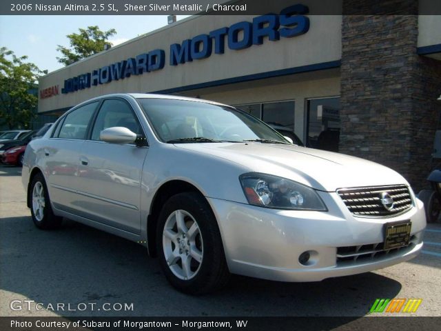 2006 Nissan Altima 2.5 SL in Sheer Silver Metallic