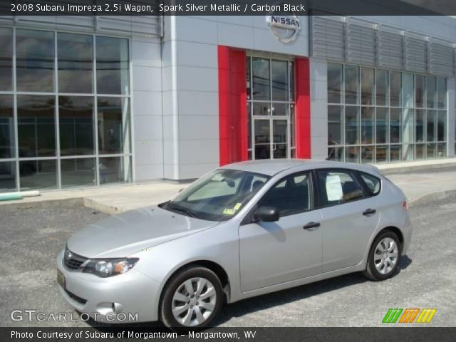 2008 Subaru Impreza 2.5i Wagon in Spark Silver Metallic