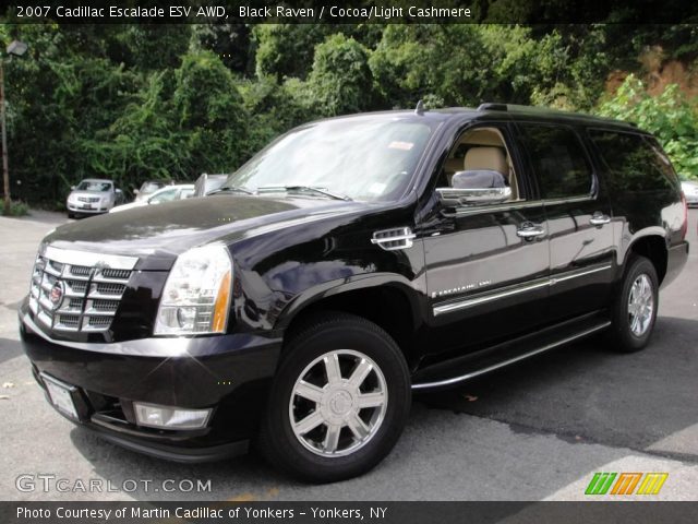 2007 Cadillac Escalade ESV AWD in Black Raven