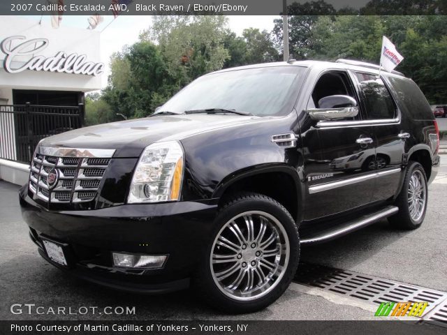 2007 Cadillac Escalade AWD in Black Raven