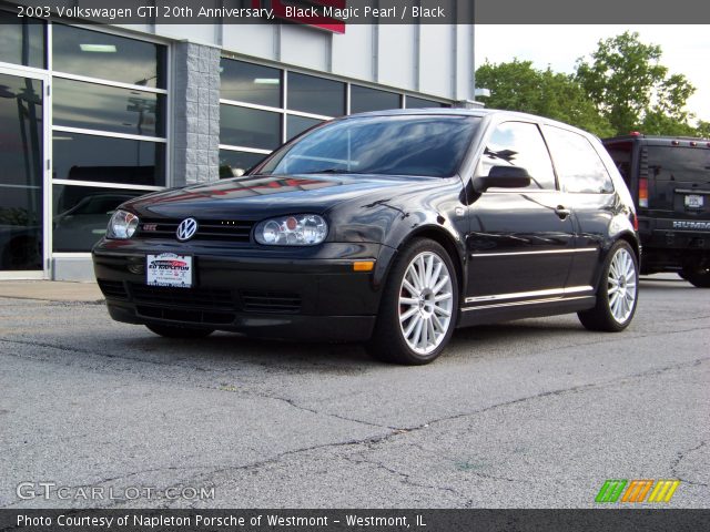 2003 Volkswagen GTI 20th Anniversary in Black Magic Pearl