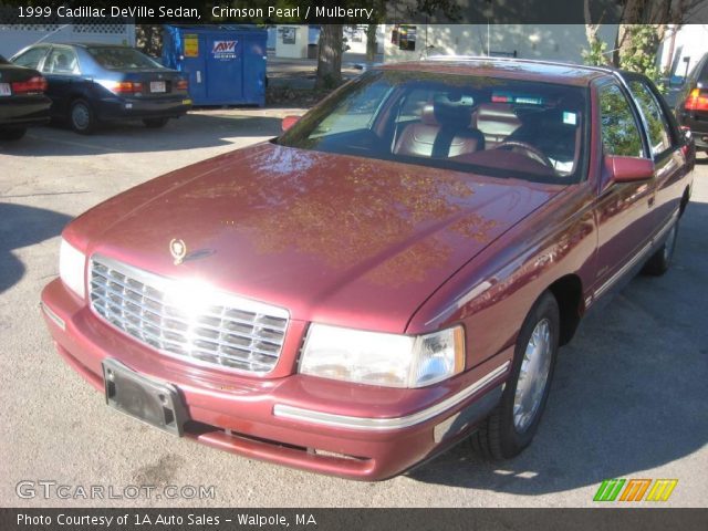 1999 Cadillac DeVille Sedan in Crimson Pearl