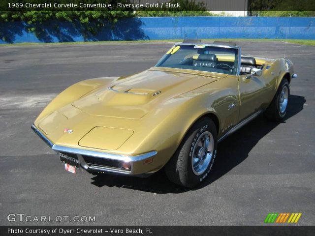 1969 Chevrolet Corvette Convertible in Riverside Gold