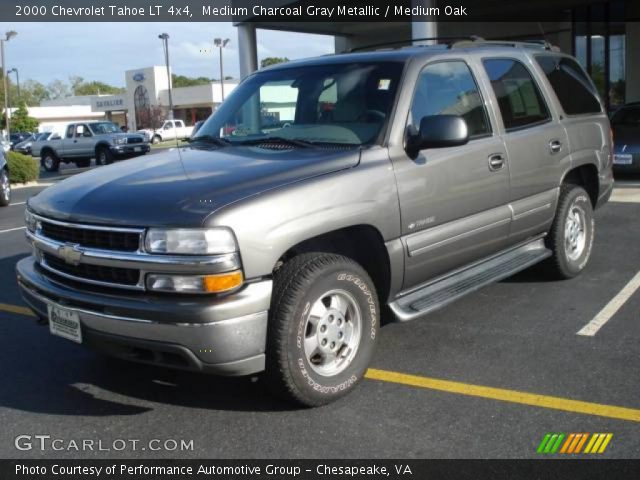 2000 Chevrolet Tahoe LT 4x4 in Medium Charcoal Gray Metallic