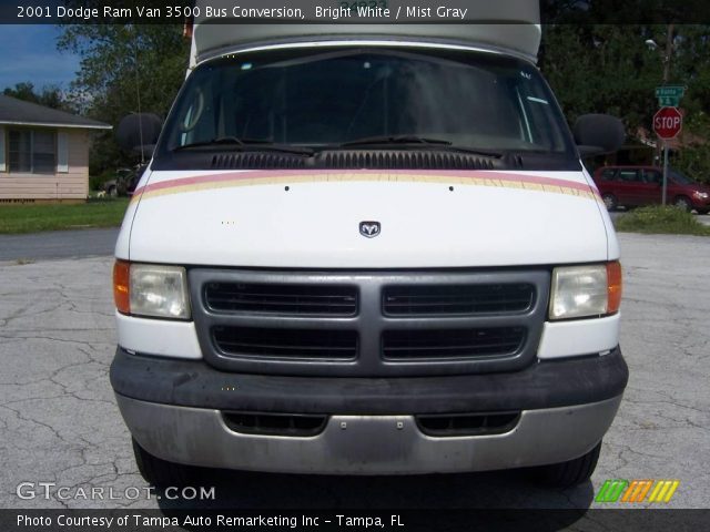 2001 Dodge Ram Van 3500 Bus Conversion in Bright White
