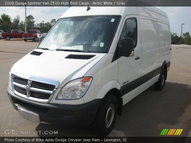 2008 Dodge Sprinter Van 2500 High Roof Cargo in Arctic White