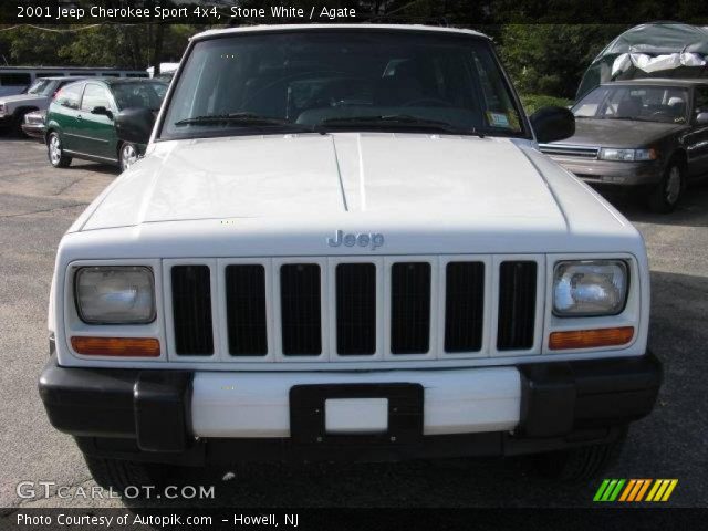 2001 Jeep Cherokee Sport 4x4 in Stone White