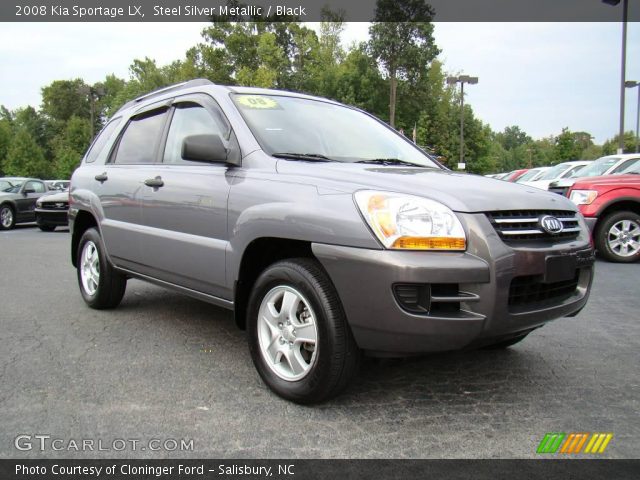 2008 Kia Sportage LX in Steel Silver Metallic