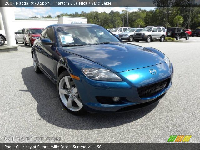 2007 Mazda RX-8 Sport in Phantom Blue Mica