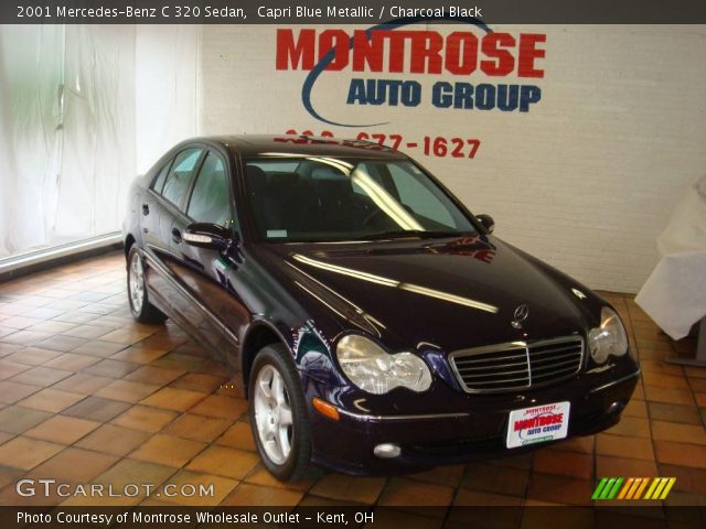 2001 Mercedes-Benz C 320 Sedan in Capri Blue Metallic