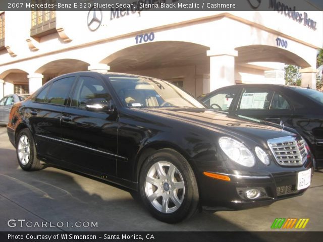 2007 Mercedes-Benz E 320 Bluetec Sedan in Sienna Black Metallic