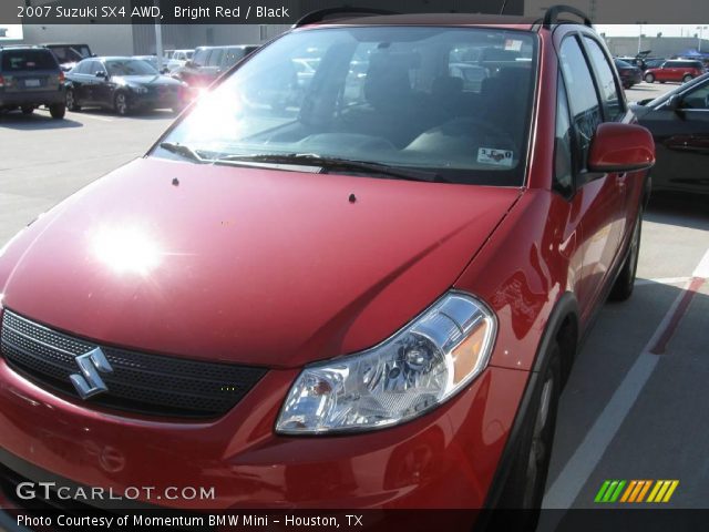2007 Suzuki SX4 AWD in Bright Red