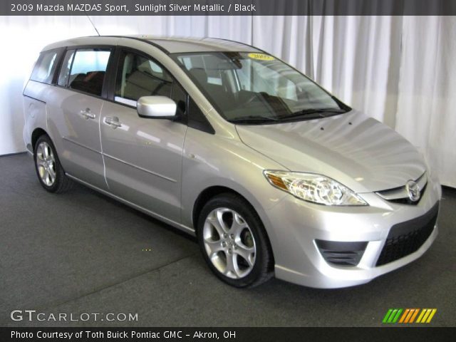 2009 Mazda MAZDA5 Sport in Sunlight Silver Metallic