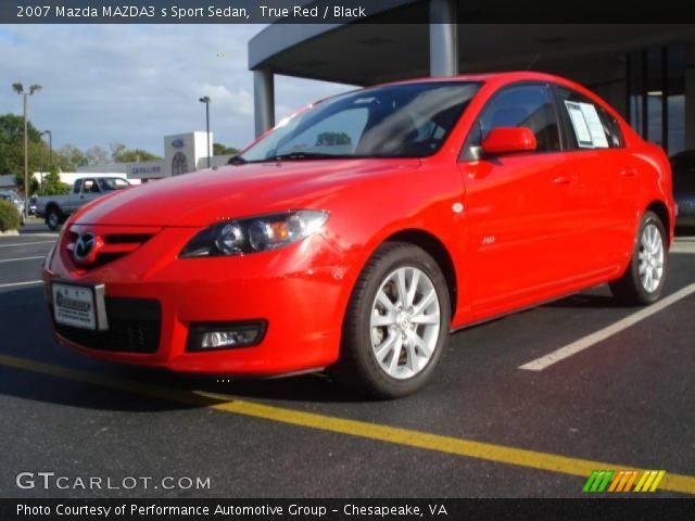 2007 Mazda MAZDA3 s Sport Sedan in True Red
